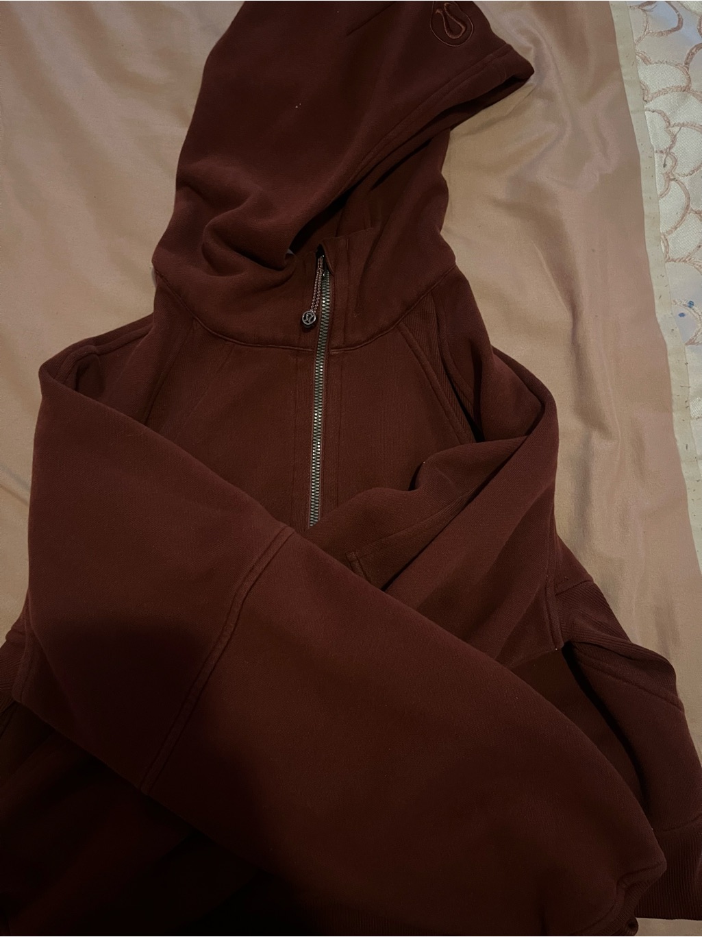 Lululemon Athletica Women's Deep Brown Full-Zip Hoodie